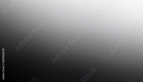 Abstract Black and White Gradient Background