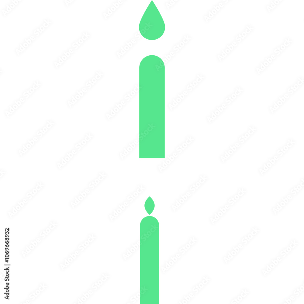 Happy birthday single vector icon Happy birthday single vector icon