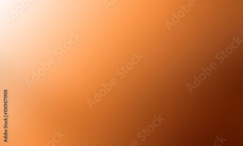 orange smooth blurred defocused with shine light abstract background