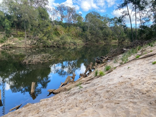 Erosion nepean river photo