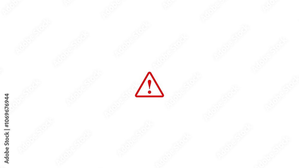General Warning Attention Sign Alert to Various Safety Hazards. illustration General Warning Attention Sign Alert to Various Safety Hazards. illustration