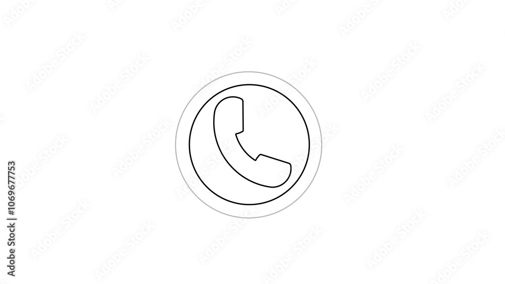Phone flat icon. Call symbol. phone call sign. illustration Phone flat icon. Call symbol. phone call sign. illustration