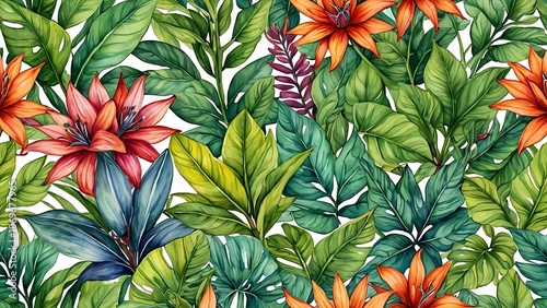 colorful flowers in the garden