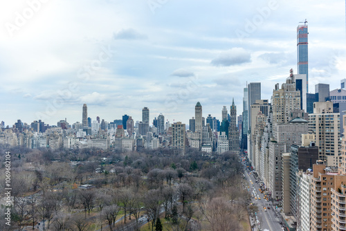 Obraz na płótnie Central Park South, New York w salonie