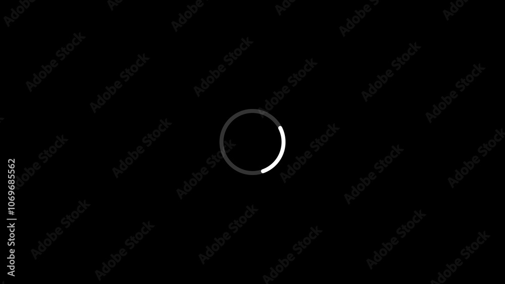 Loading Spinner Icon on Background Loading Spinner Icon on Background