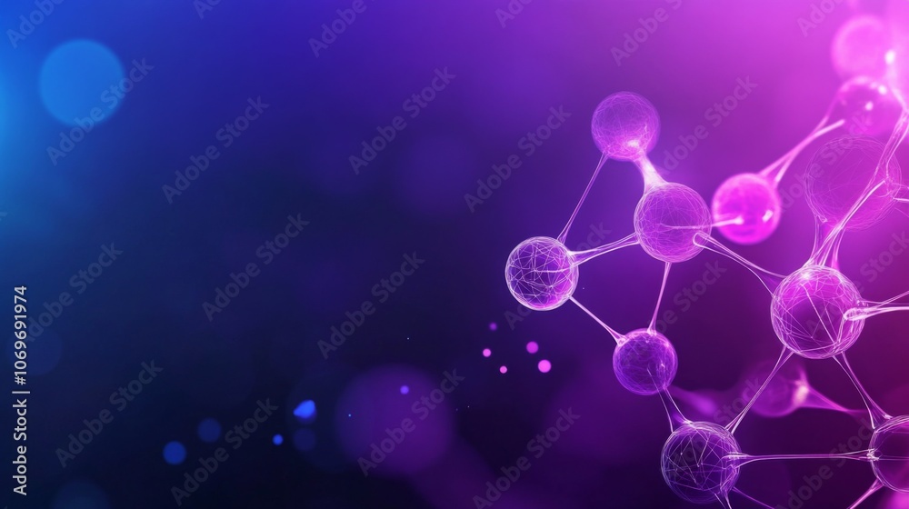 Abstract digital art piece that appears to be Scientific or medical banner Abstract digital art piece that appears to be Scientific or medical banner