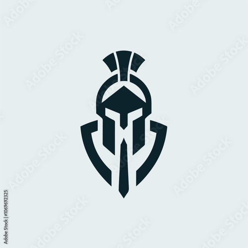 spartan logo illustration