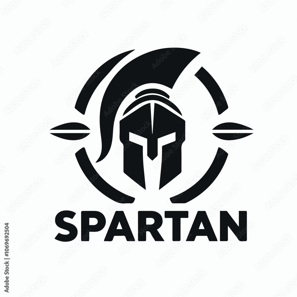 spartan logo illustration
