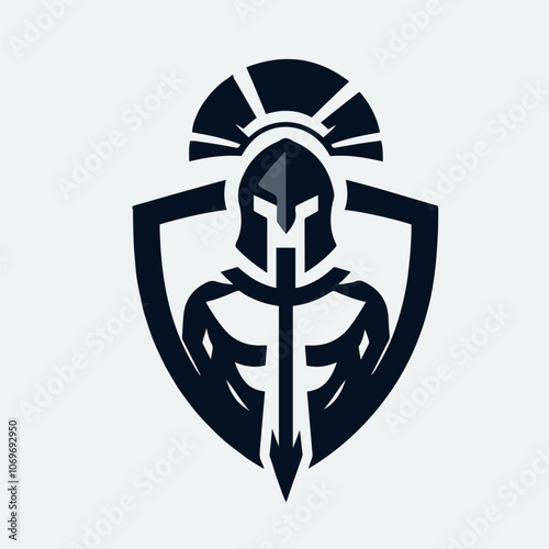 spartan logo illustration