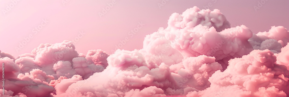 Beauty podium for product display with clouds Beauty podium for product display with clouds