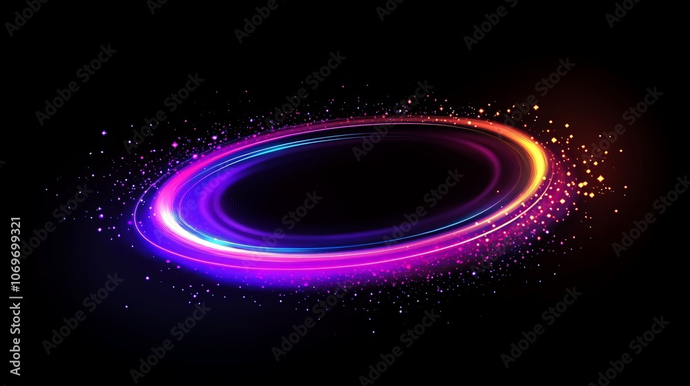 Abstract Rainbow Circle Background Abstract Rainbow Circle Background