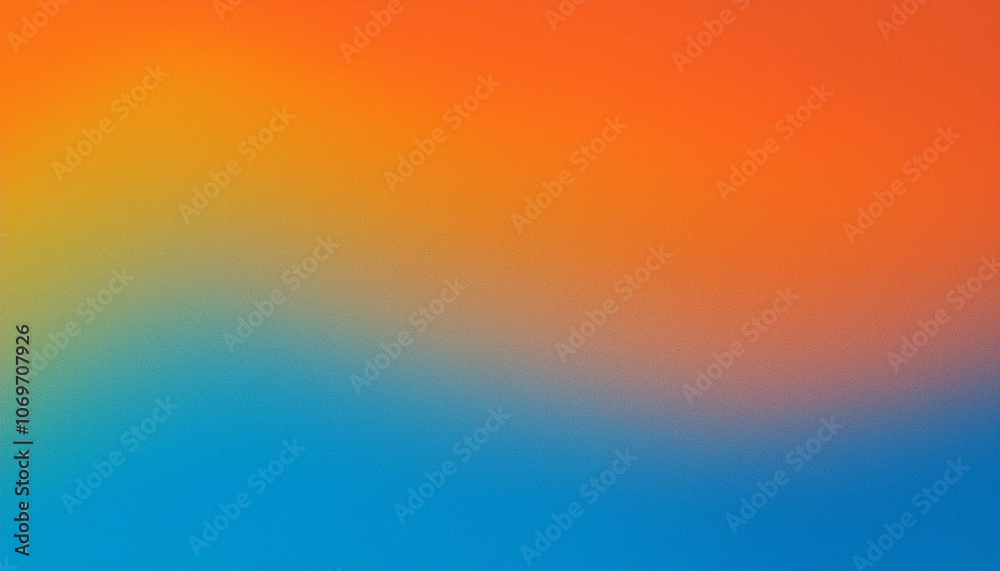 Abstract Orange and Blue Gradient Background Abstract Orange and Blue Gradient Background