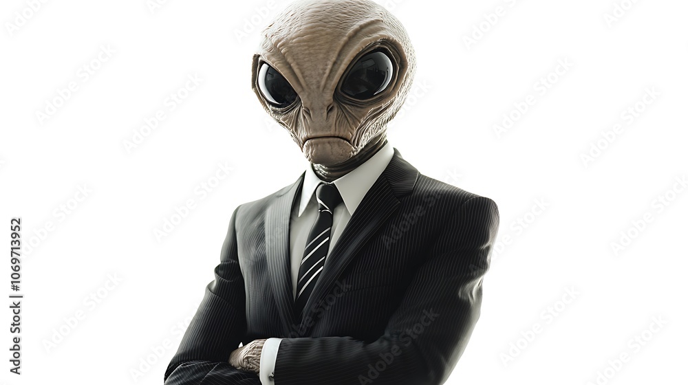 Alien in a Suit