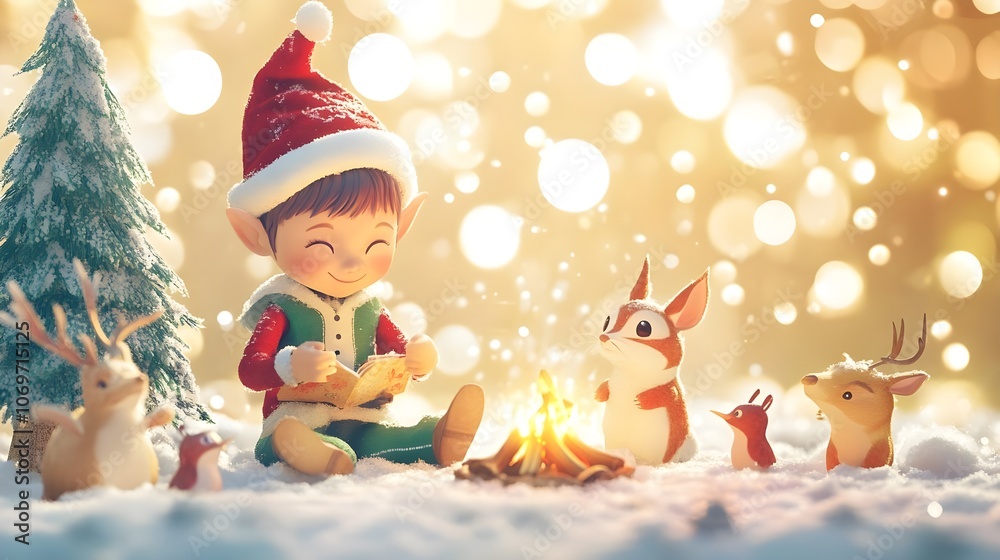Christmas Elf Campfire Story Christmas Elf Campfire Story