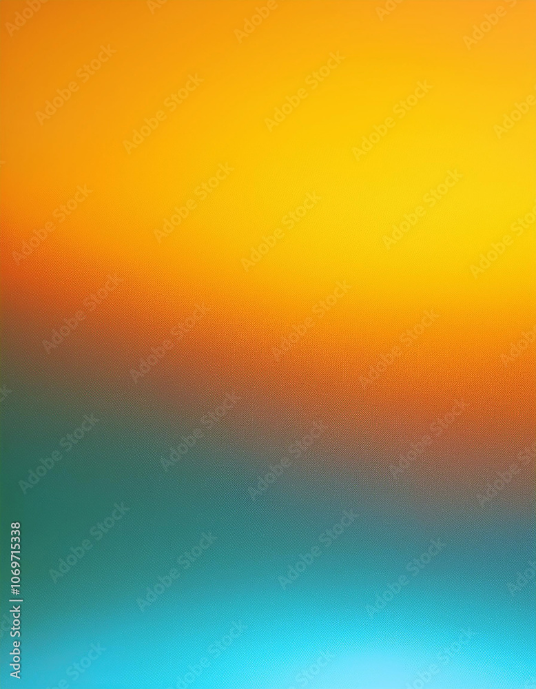 Obraz premium Abstract Gradient Background with Orange, Yellow,