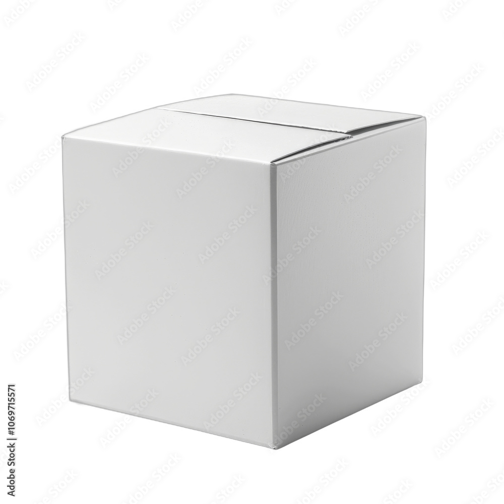 Seeing Through A White Box, A Transparent Object, A Simple Design, Empty, White Background Seeing Through A White Box, A Transparent Object, A Simple Design, Empty, White Background