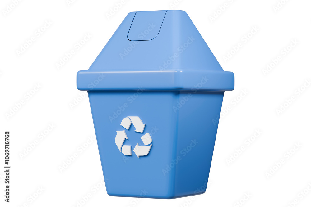 3D Recycle Bin Icon. Minimal Cartoon Waste trash bin, Garbage container, Recycling bin icon. Emphasizing sustainability and eco-friendliness concept. Climate change nature junk concept. 3d render. 3D Recycle Bin Icon. Minimal Cartoon Waste trash bin, Garbage container, Recycling bin icon. Emphasizing sustainability and eco-friendliness concept. Climate change nature junk concept. 3d render.