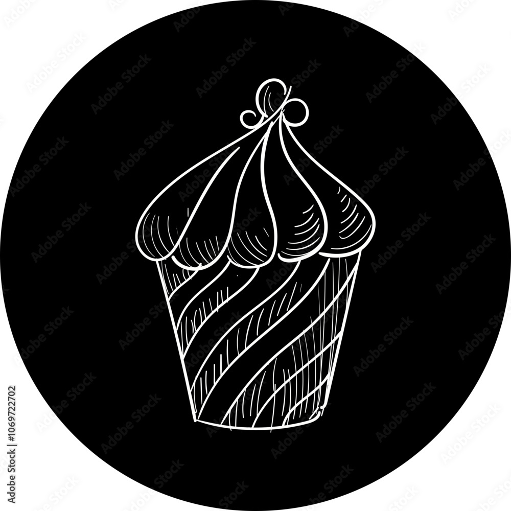 Happy birthday single vector icon Happy birthday single vector icon