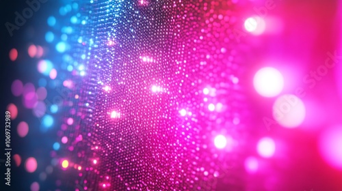 Wallpaper Mural Abstract LED Wall with vibrant colors Torontodigital.ca