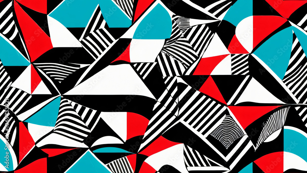 seamless pattern with shapes seamless pattern with shapes
