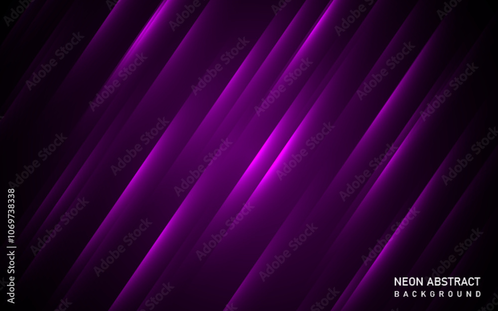 Shiny purple lights line abstract neon background Shiny purple lights line abstract neon background