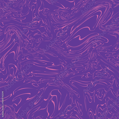 Purple Background with Pink Extreme Distorted Liquidify Lines