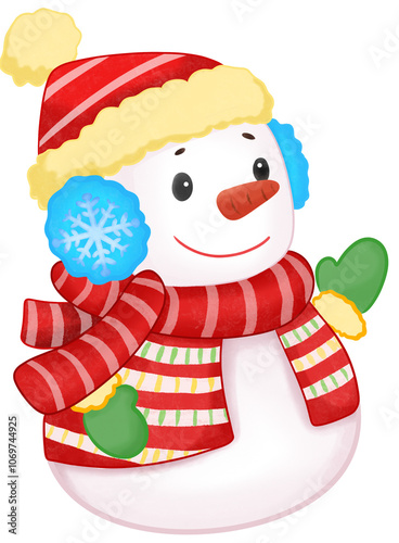 Christmas snowman