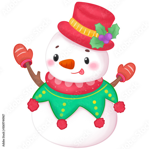 Christmas snowman