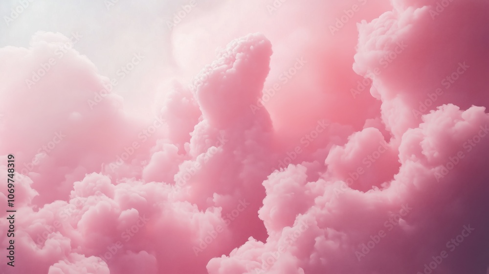 Fototapeta premium A dreamy pastel pink background 