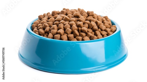 Blue Dog Food Bowl