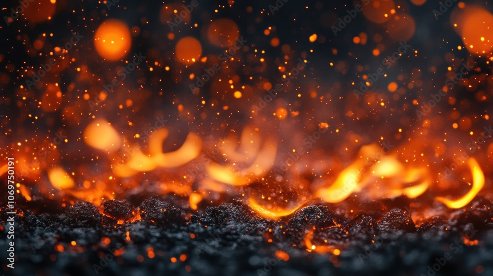 Blazing Embers and Sparks Blazing Embers and Sparks