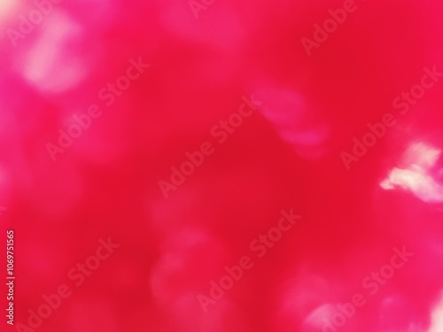 Bokeh blurred red christmas background or texture