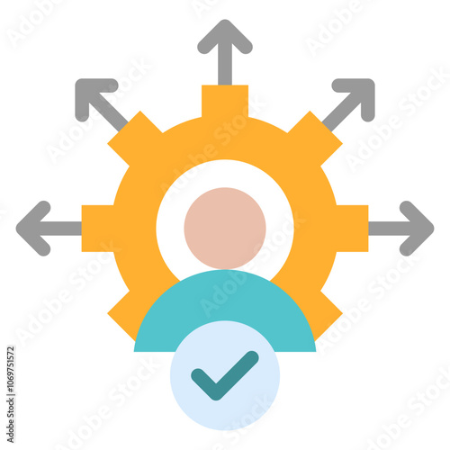 Capacity Flat Icon