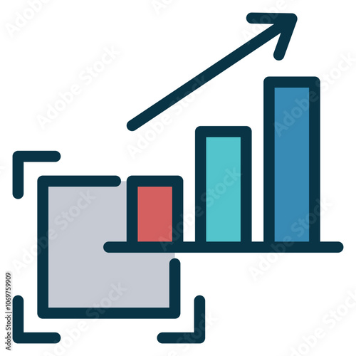 Scalability Outline Color Icon