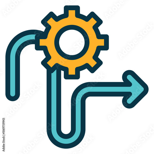 Streamline Outline Color Icon