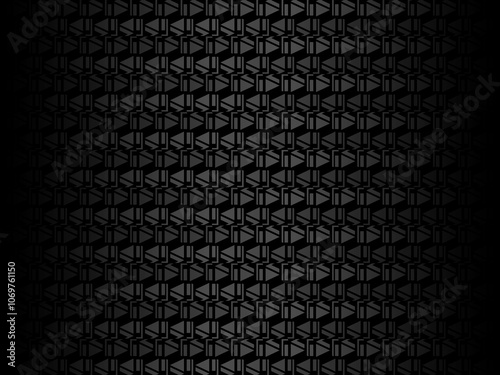 Black metal texture steel background. Perforated metal sheet.