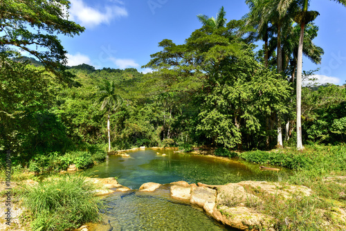 El Nicho Waterfalls in Cuba