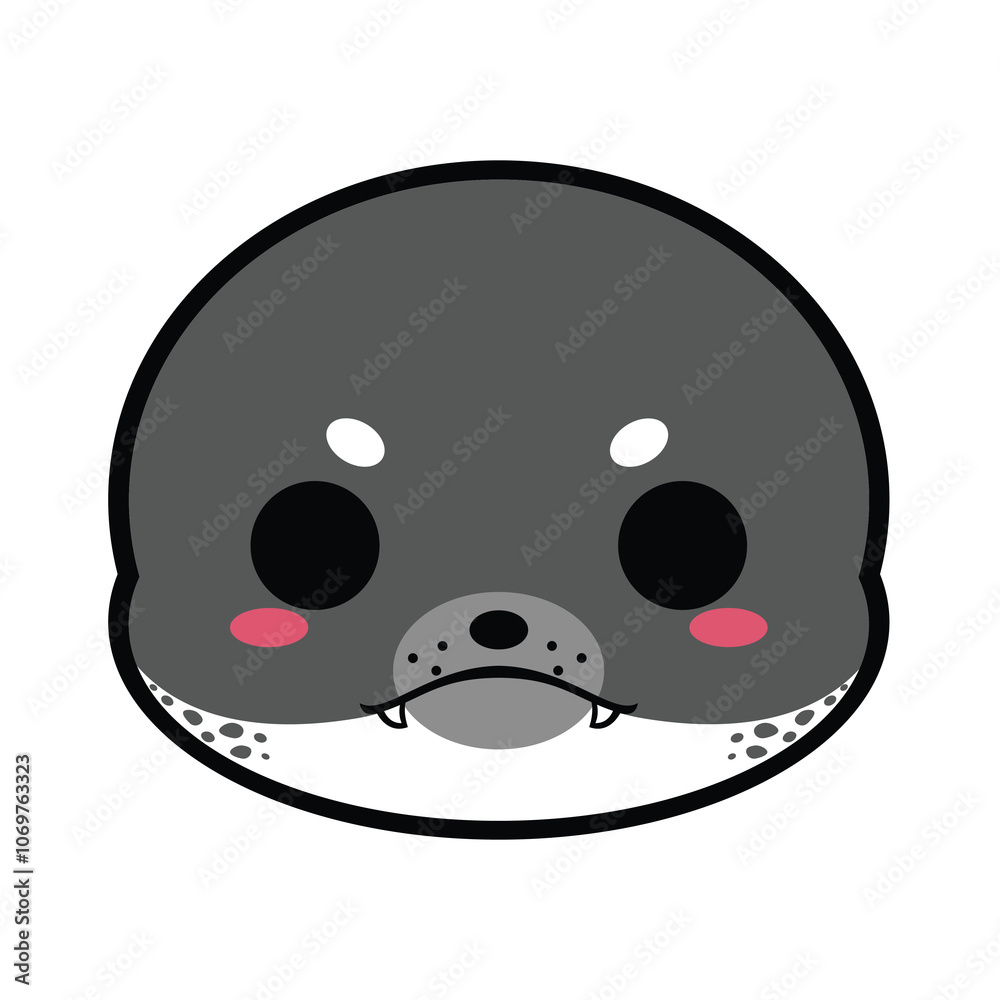 Fototapeta premium Cute Leopard Seal