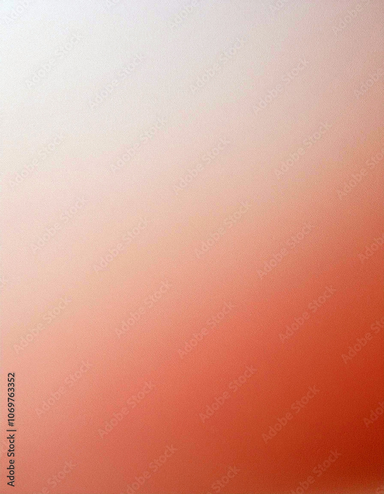 Fototapeta premium Abstract Gradient Background in White and Coral