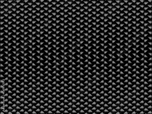 Black metal texture steel background. Perforated metal sheet.
