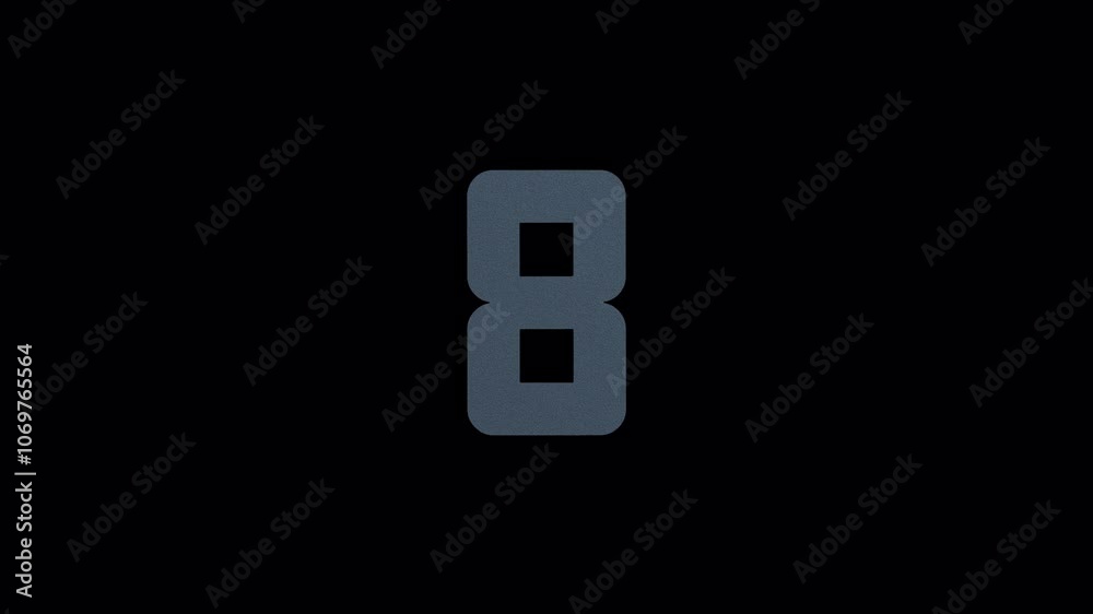 Scroll Number 8. Rolling Number. Transparent Background. Alpha Channel Scroll Number 8. Rolling Number. Transparent Background. Alpha Channel