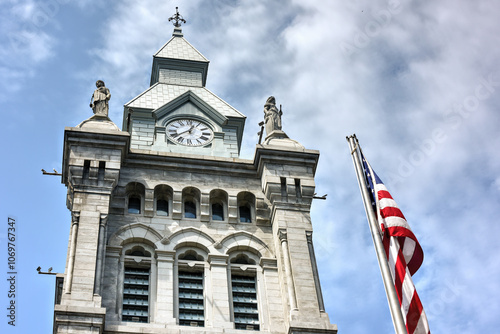Obraz na płótnie Erie County Hall - Buffalo, New York w salonie
