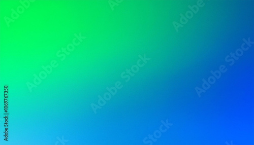 Abstract Green to Blue Gradient Background