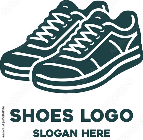 shoes logo illustration