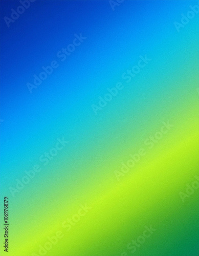 Abstract Blue and Green Gradient Background