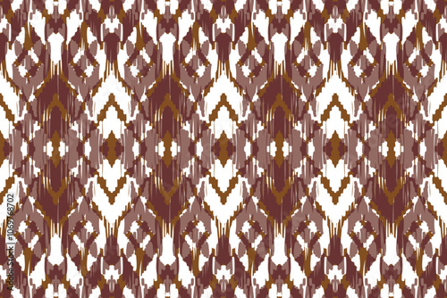 Ikat pattern, Ikat chevron, Paisley pattern, Vector element, Abstract Vector, Batik, fabric embroidery, Ethnic pattern, Ogee, Geometric ethnic, Seamless textile, native american, Background printing.