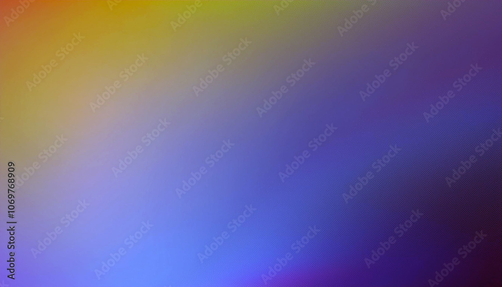 Abstract Blurred Background with Yellow, Blue and Abstract Blurred Background with Yellow, Blue and