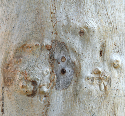 Eucalyptus tree bark texture, Bark of eucalyptus tree, seamless texture, a eucalyptus tree bark texture background image photo