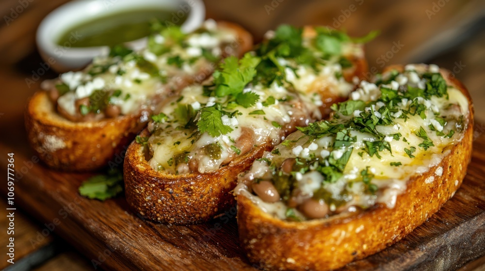 Discover the delight of molletes with salsa verde a perfect toasted treat Discover the delight of molletes with salsa verde a perfect toasted treat