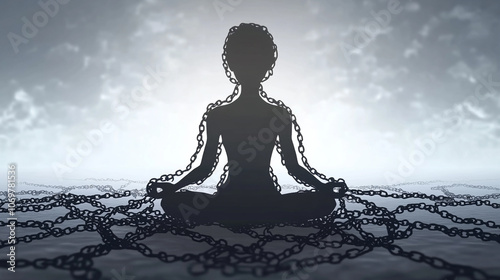 Chained Meditation, Bound by Chains